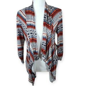 ABOUT A GIRL MULTICOLOR CARDIGAN SZ.M EUC.